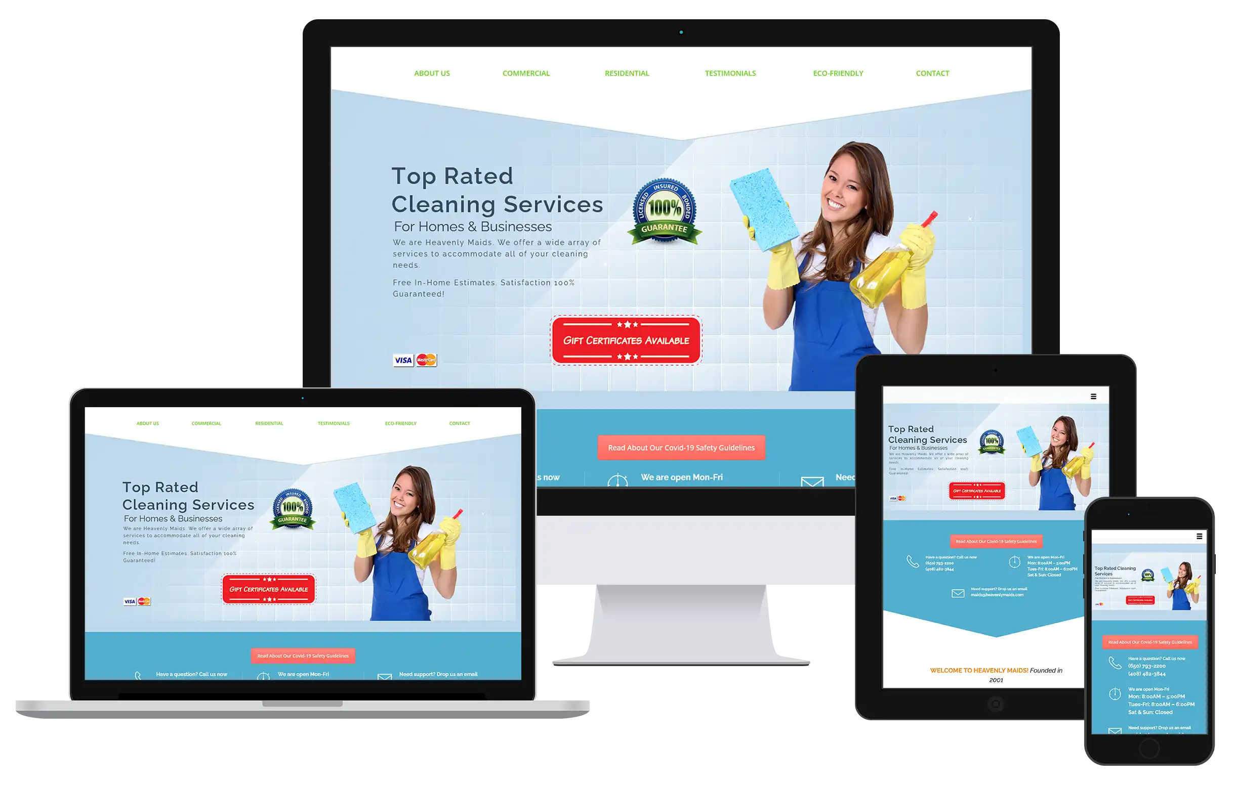Heavenly Maids Cleaning Services case study viewranking