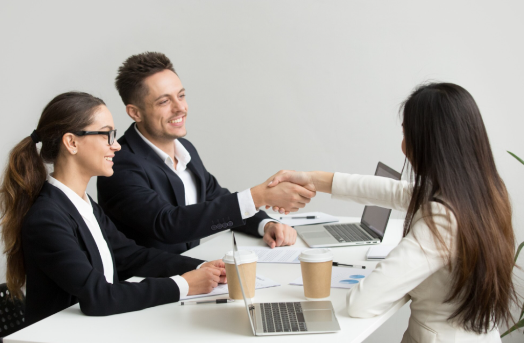 Recruitment Agencies for Growing Businesses 1 Recruitment Agency Hiring a Candidate